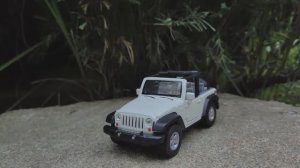 Модель Jeep Wragler третьего поколения от Welly