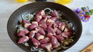 Куриные сердечки по-китайски