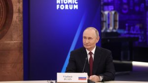 Выступление Президента России Владимира Путина на заседании первого «Глобального атомного форума»