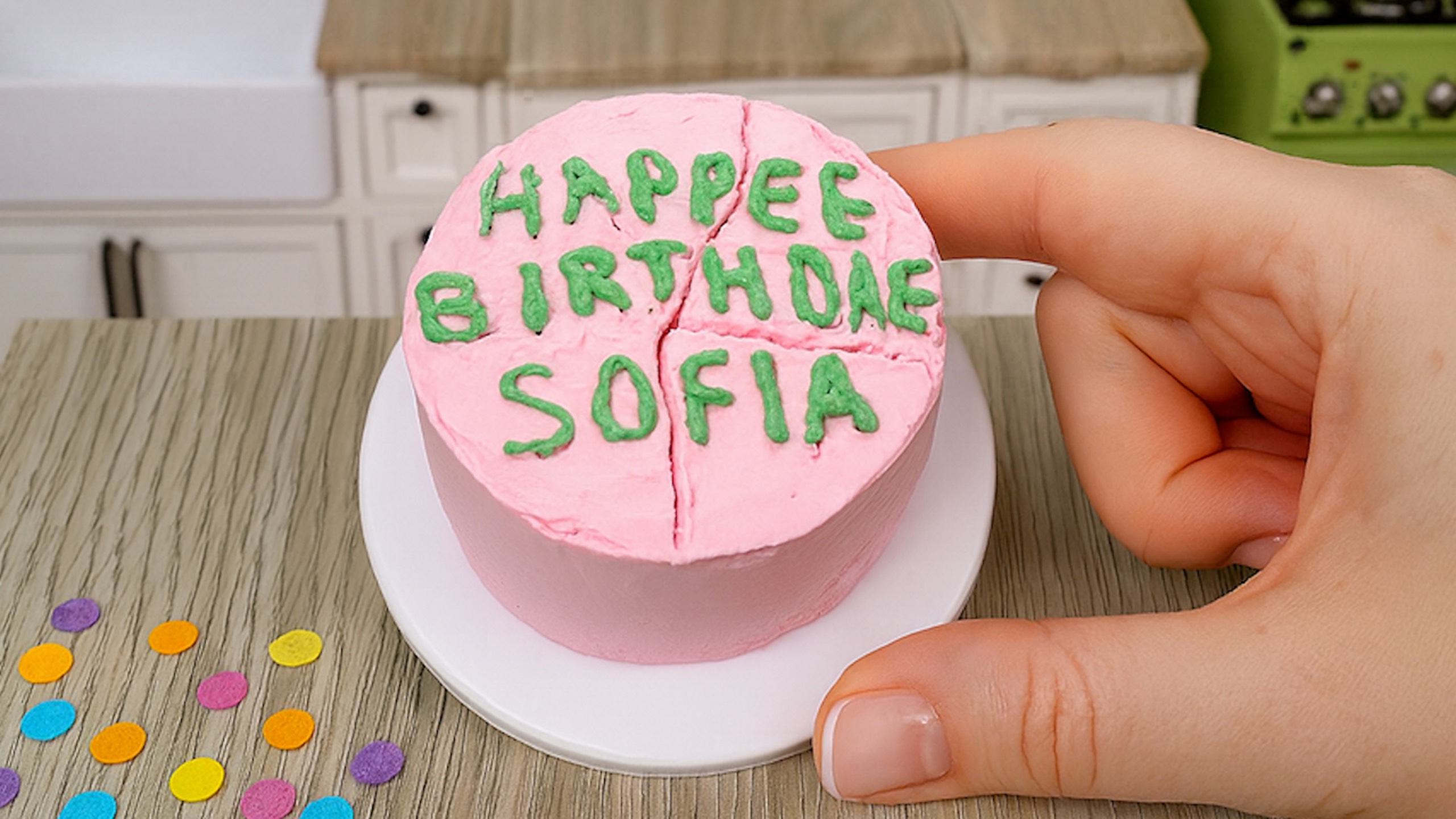 Мини Торт в Стиле Гарри Поттера на День Рождения! 🥳🍰 Необычное Украшение Мини Торта! Мини Кухня