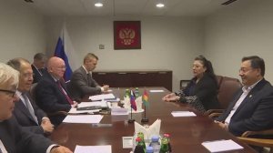 С.Лавров и Л.Арсе, Нью-Йорк, 25 сентября 2025 года