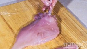 Котлета по-киевски на косточке