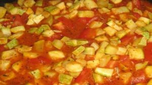 Кабачки, жареные в томате, на зиму