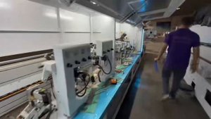 Кромкооблицовочный станок KE-370, реальная работа. Специальная торцовка