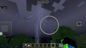 это было на протяжении всей грозы в майнкрафт.