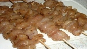 Куриные шашлычки