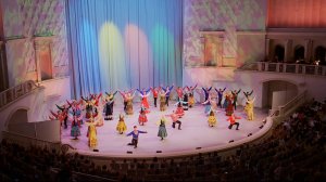 Ансамбль "Берёзка" в КЗ Чайковского. The Beryozka ensemble at the Tchaikovsky Concert Hall.