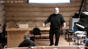 Вечернее воскресное богослужение