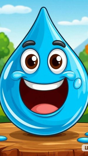 Сказочка про Капельку 💧⛅️