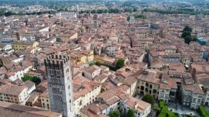 4K Drone Footage Italy - Tuscany - Lucca 1