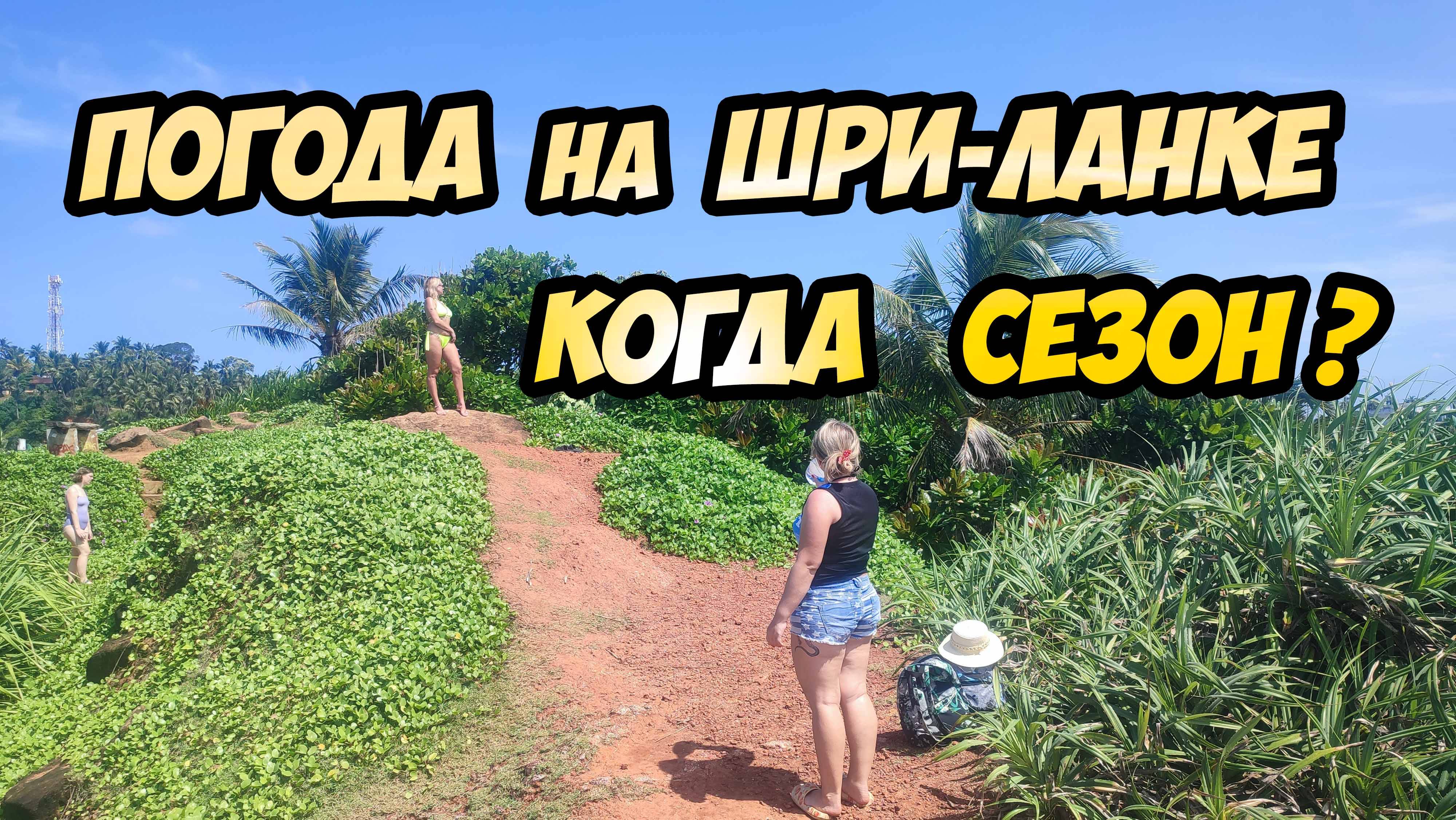Погода на Шри-Ланке. Когда сезон?