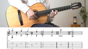 THE PROMISE OF THE WORLD из Ходячий Замок на Гитаре. Уроки гитары. Ноты и Табы для Гитары IWAKI Guit