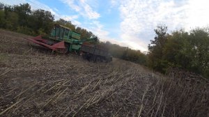 шестой день уборочной подсолнечник  лопнула пружина молотилки дон не просто дается уборочная