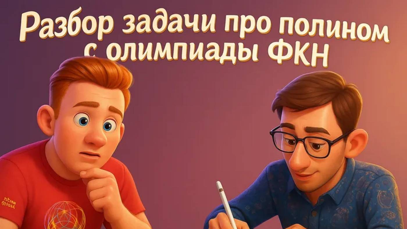 Задача про полином | Олимпиада ФКН
