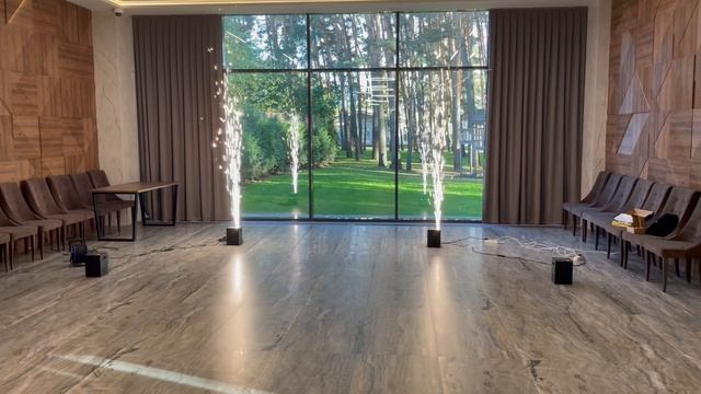 Спаркуляры в помещении