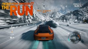 Экстремальная гонка с лавиной в горах Need for Speed_ The Run