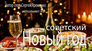 Песня  "Советский Новый год". Стихи Сергей Яременко исполняет ИИ