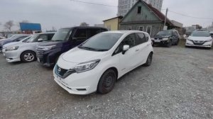 Осмотр Ниссан Нот во Владивостоке сентябрь 24