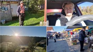 ЕДЕМ В ГОРОД. ПОШАТАЛИСЬ ПО РЫНКУ. А ДОМА ПОСМОТРИМ ЧТО КУПИЛИ.