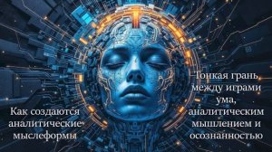 Тонкая грань между играми ума и осознанностью. Аналитические мыслеформы.