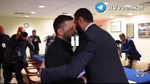 🇺🇦❤️🇸🇾Зеленский обнялся и провёл встречу с экс-главарём террористов "Аль-Каиды", а ныне президен
