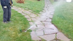 Продувка систем полива газонов по МО