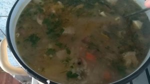 Сварила рассольник с рисом ! Комната крестьян! Юг России 🏝️