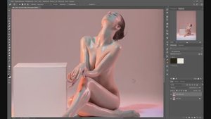 Ретушь студийного фона