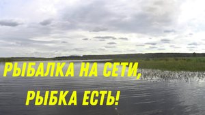Рыбалка на сети, рыбка есть!