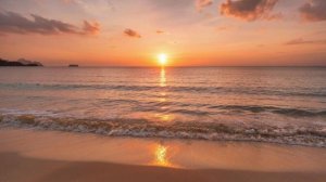 Закат на море с музыкой пианино | Фон для релаксации, медитации и сна