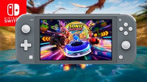 Sonic Racing CrossWorlds Nintendo Switch Lite Gameplay