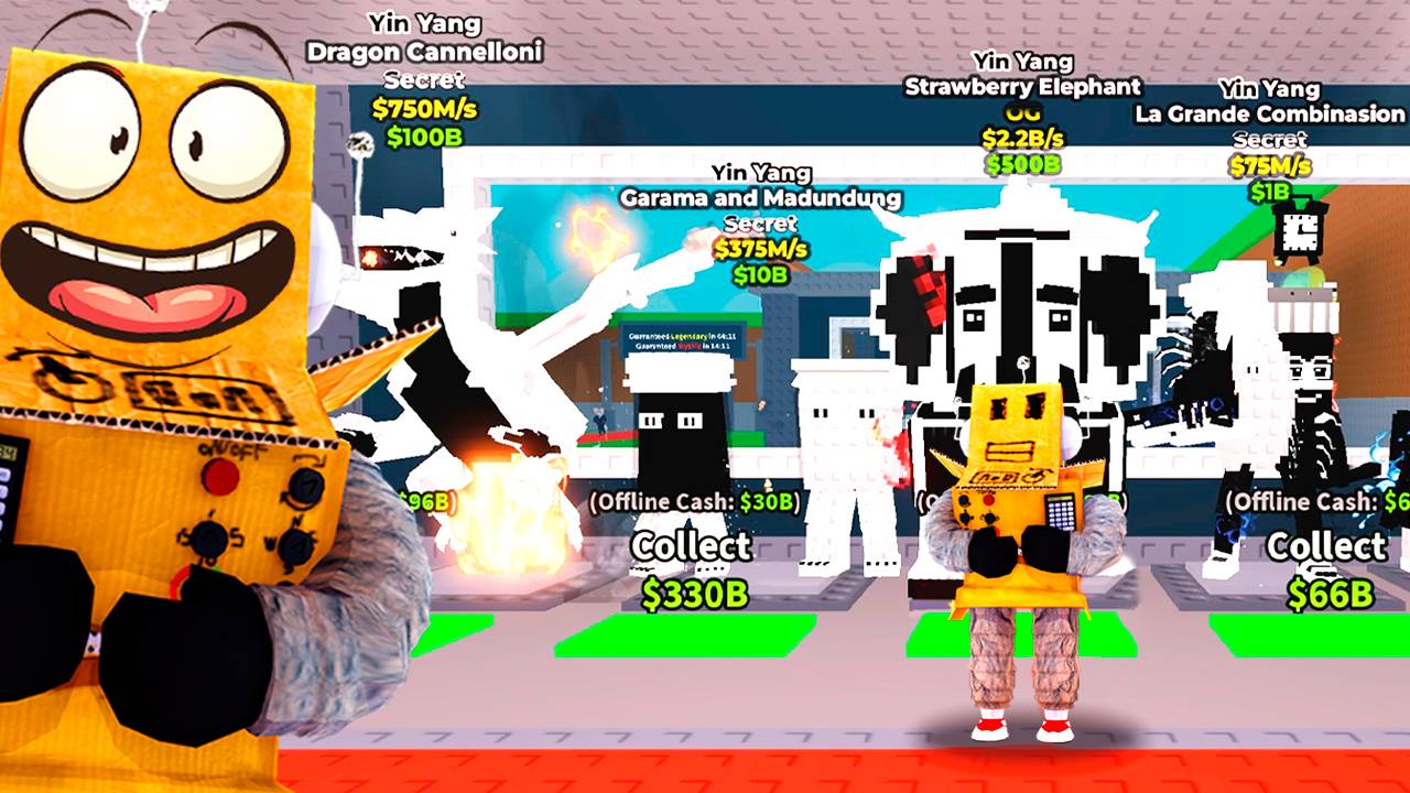 АДМИН СОЗДАЛ НОВУЮ МУТАЦИЮ ИНЬ ЯНЬ в УКРАДИ БРЕЙНРОТ ROBLOX Steal a Brainrot