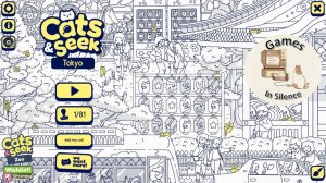 Cats & Seek. Tokyo. Walkthrough