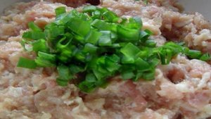Картофельная бабка с фаршем