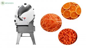 MNS-312 Automatic Potato Cucumber Carrot Radish Slicer Shredder Dicer Machine