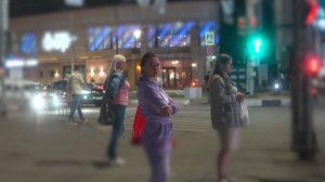 Воронеж. Вечерняя площадь Застава  (23.09.2025)