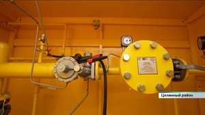 В село Бочкари провели газ