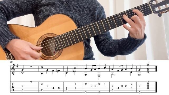 OVER THE RAINBOW на Гитаре. Уроки гитары. Ноты и Табы для Гитары IWAKI Guitar