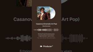 Casanova (Cinematic Art Pop)