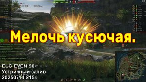 Мелочь кусючая. ELC EVEN 90. Устричный залив. 20250714 2154.