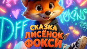 Буктрейлер для издательства к детской сказке « Лисёнок Фокси»