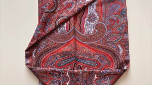 Тёплый шерстяной снуд "Драгоценная" павловопосадский