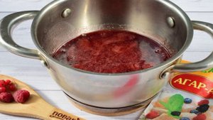 Мармелад из малины и красной смородины