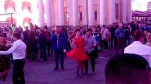 Уличные музыканты.Группа "Штрудель".