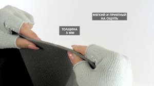 Коврик для йоги и фитнеса 173х61х0,3  SF 0398