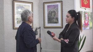 ТК "Родной". В Кировском музее открылась выставка татарского художника Шамиля Гильдиева