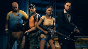 Left 4 Dead 2 Всю карту на легке идем а в конце выжил один. часть 4