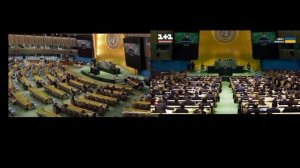 ‼️🇺🇦😂 На телемарафоне нейросетями дорисовали Зеленскому аудиторию во время его выступления в ООН