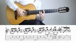 ТАНЕЦ ФЕИ ДРАЖЕ П.И. Чайковский на Гитаре. Уроки гитары. Ноты и Табы для Гитары IWAKI Guitar