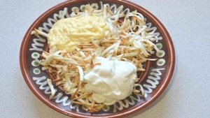 Картофель в заливке